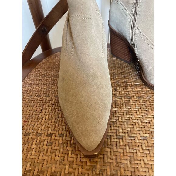 Vince Camuto Brieyonda western style suede booties 9.5 - Picture 8 of 14